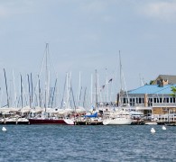 Great views from nearby downtown Annapolis