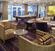 Expansive resident lounge