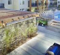 Private courtyard access