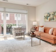 Bright, open layouts with hardwood flooring in select homes