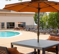 Take a dip in our rooftop pool