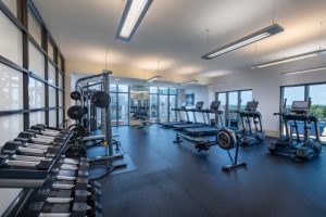 State-of-the-art fitness center